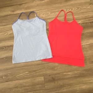 Lululemon tank tops size 8